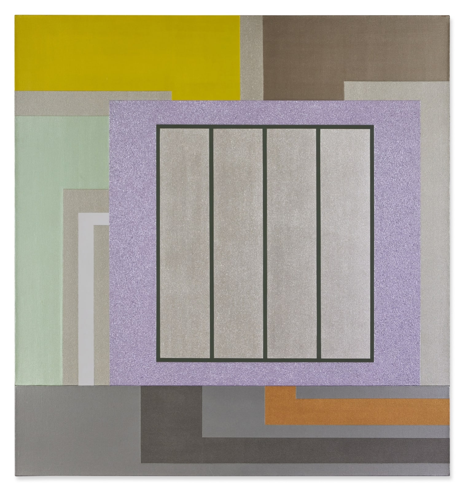 Peter Halley, Exception, 1997