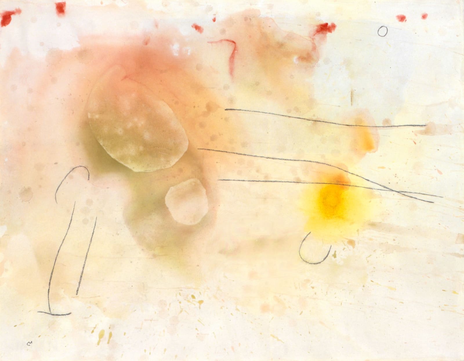 Joan Miró, Sans titre XVII/XXV, 1960