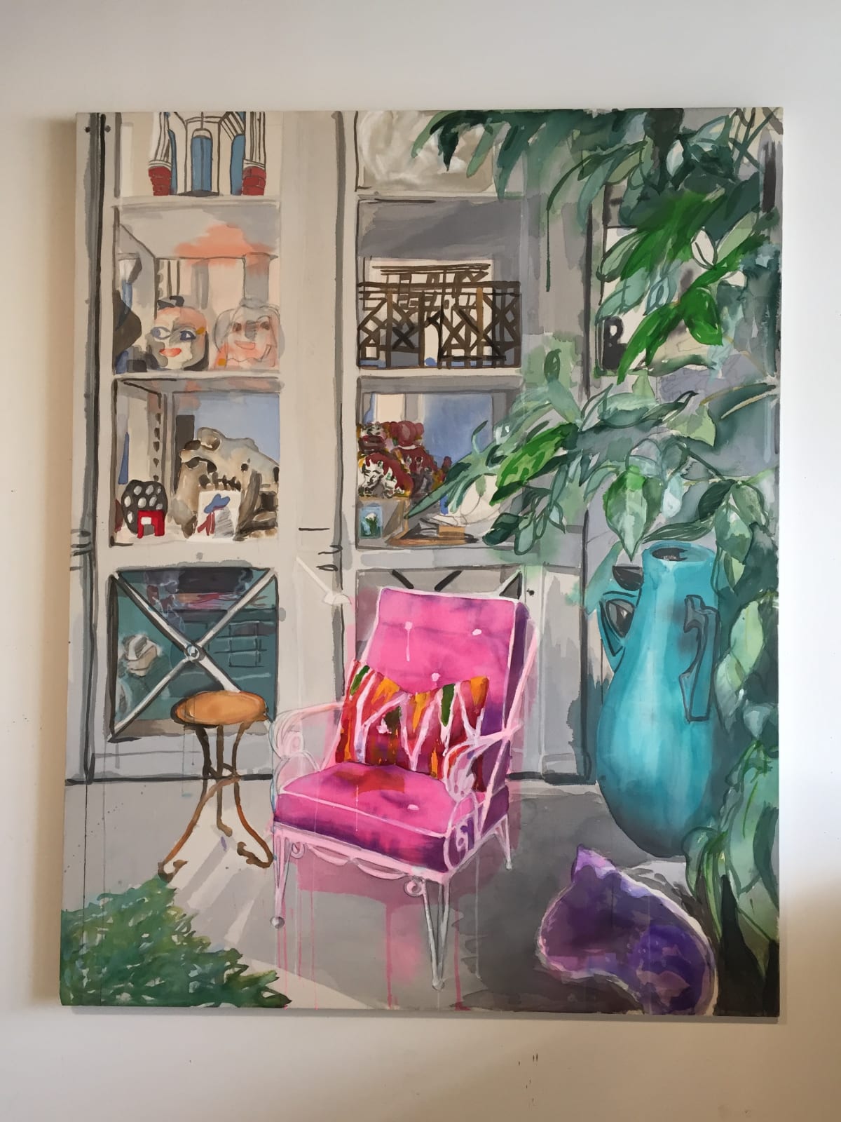 Liz Markus, Wunderkammer (World in My Eyes), 2017