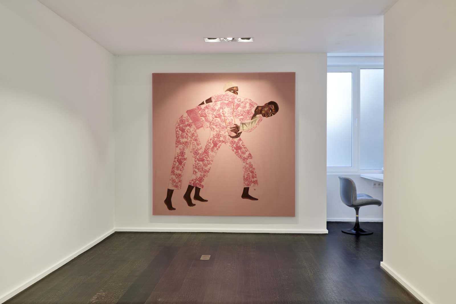 Emmanuel Taku, Wrestling Brothers In Pink, 2021