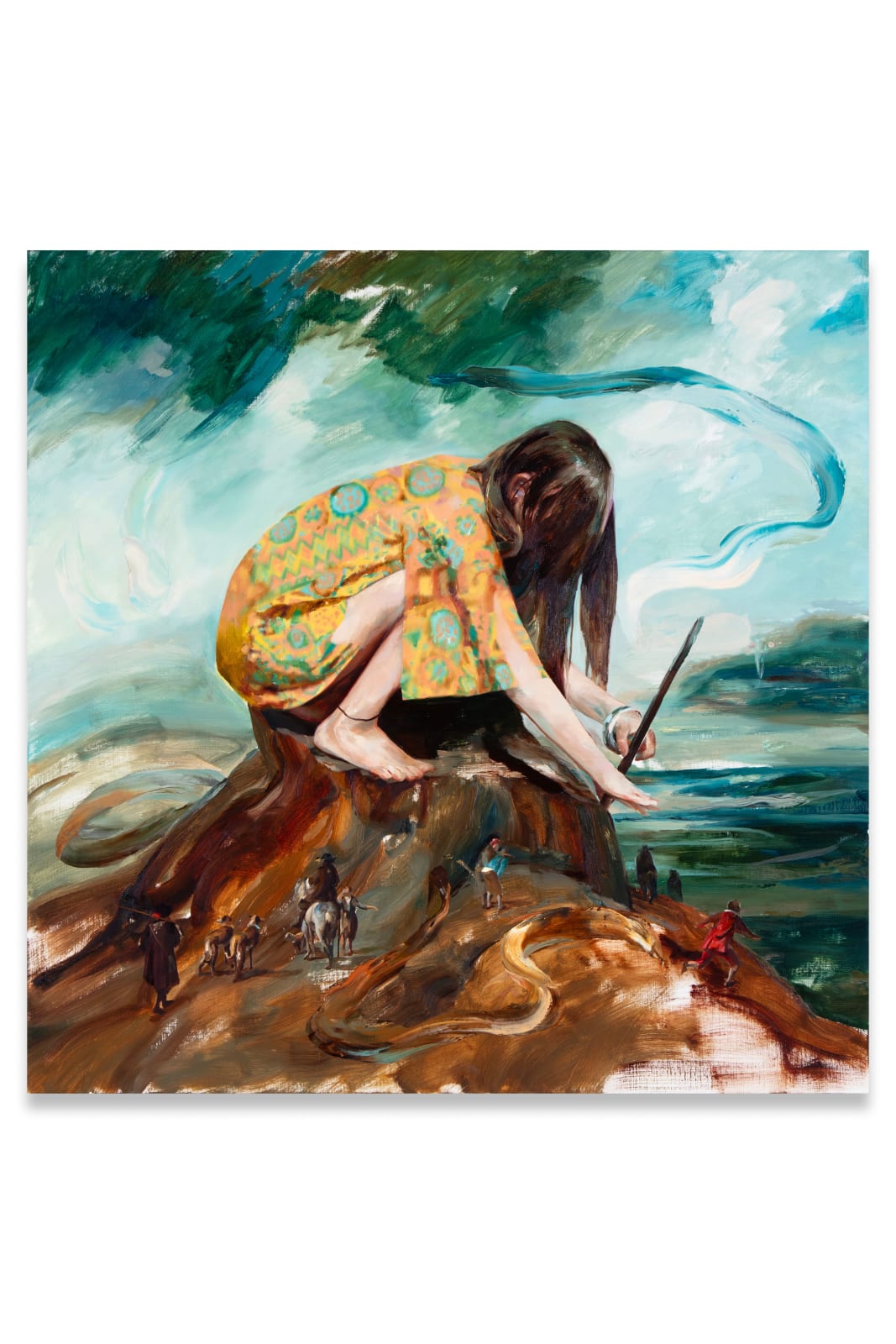 Jaclyn Conley, On a Mountain Ledge, 2025