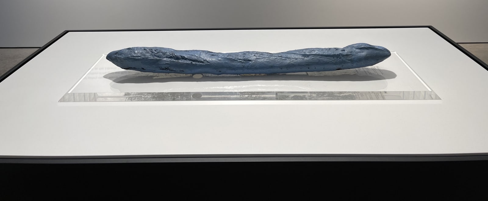 Man Ray, Pain peint ou (Blue bread - Favorite food for the Man Ray, Pain peint ou (Blue bread - Favorite food for the