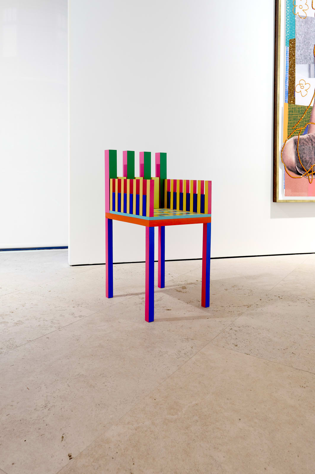 Yinka Ilori, Point of Reflection, 2022