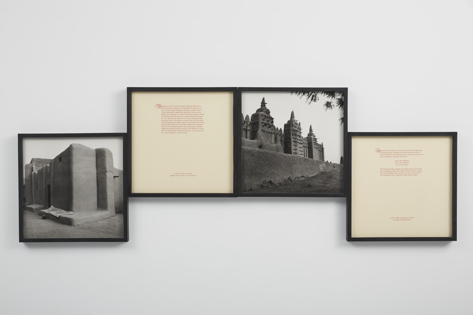Carrie Mae Weems, A Place for Him, A Place for Her, 1993