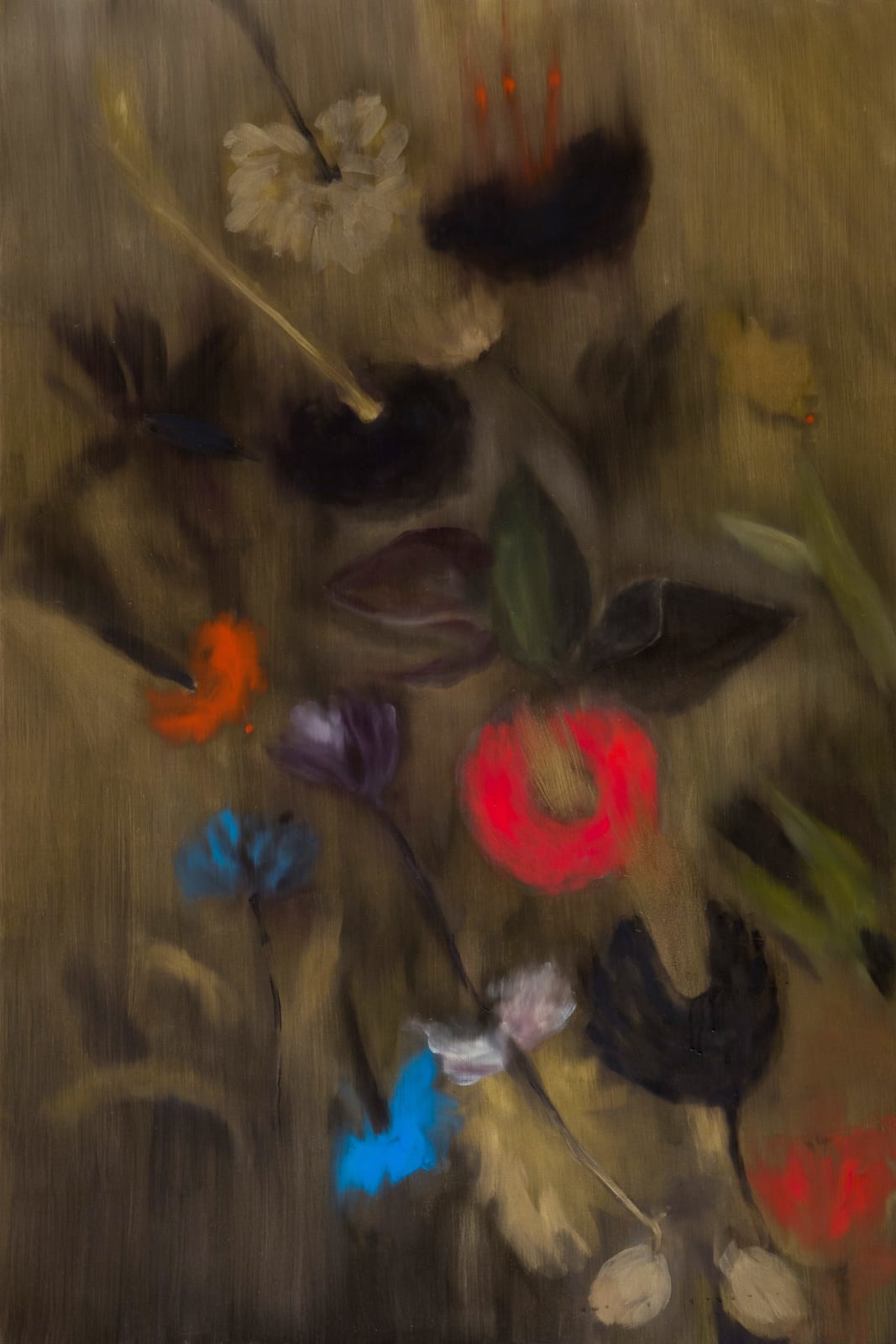 Ross Bleckner, Breathe Exhale Repeat 1, 2021