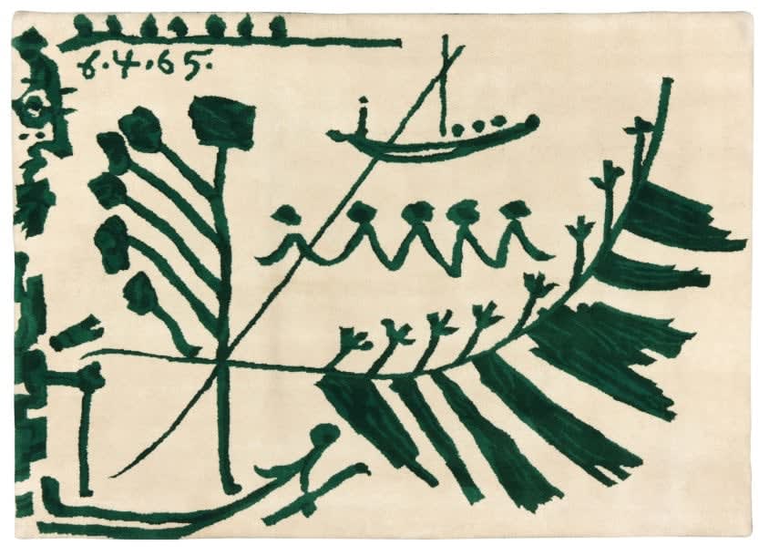 Pablo Picasso, Sea View tapisserie, 1965