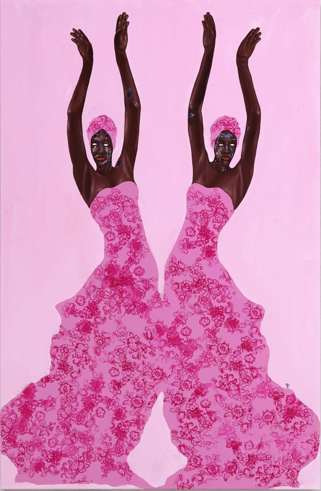 Emmanuel Taku, Wiggle Mauves, 2021