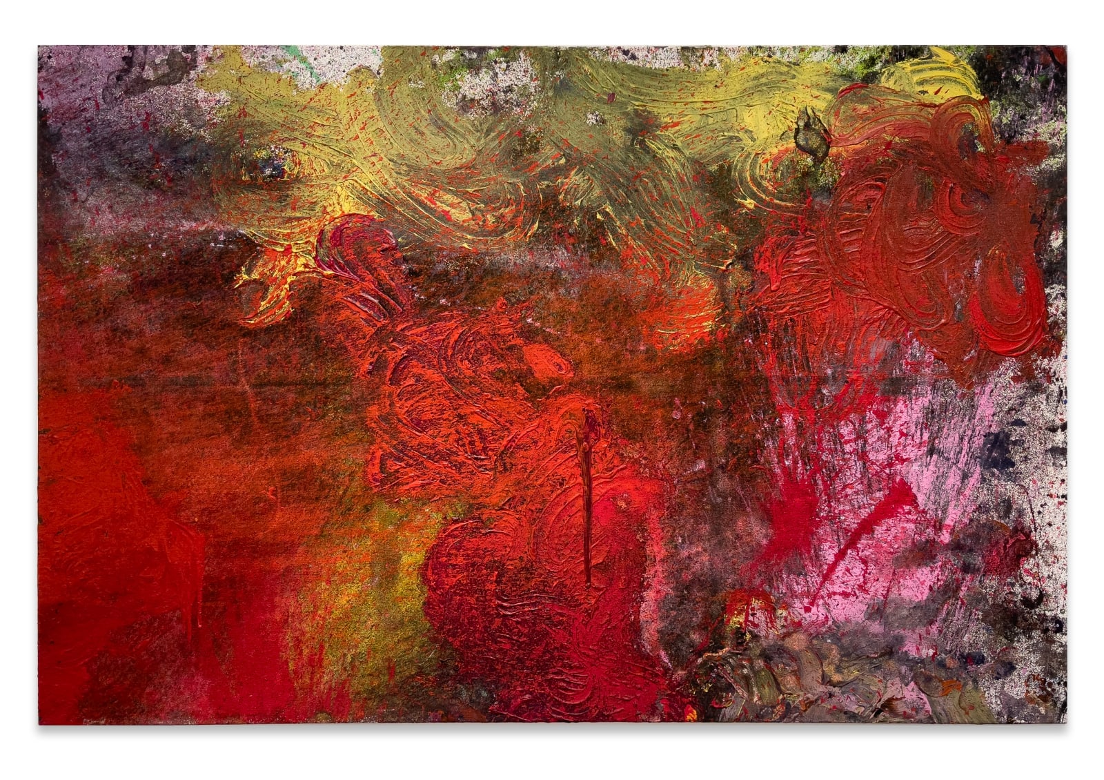 Hermann Nitsch, Schüttbild (BFII_15_21), 2021