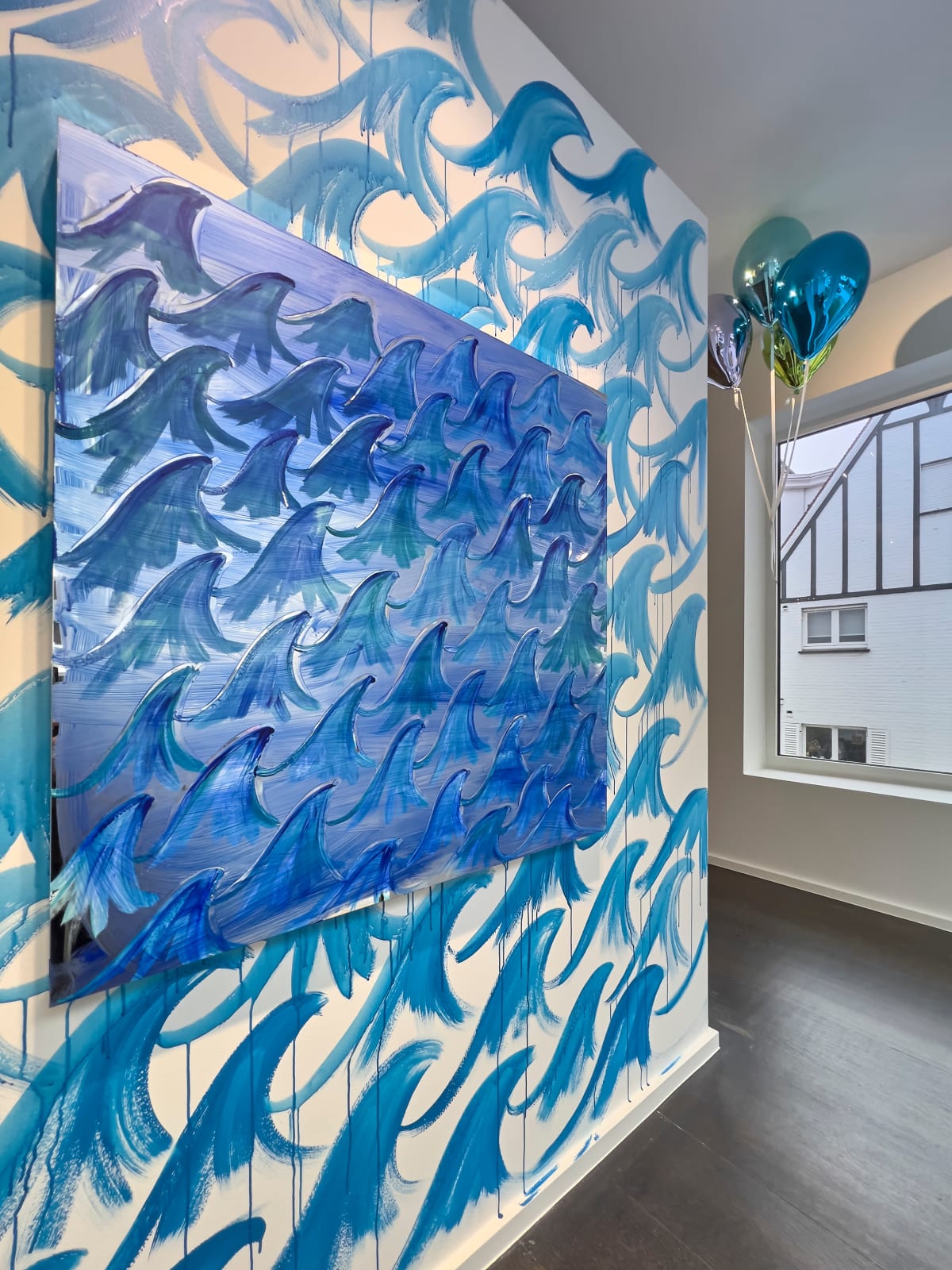 Jeppe Hein, Reflection on Waves #05, 2023