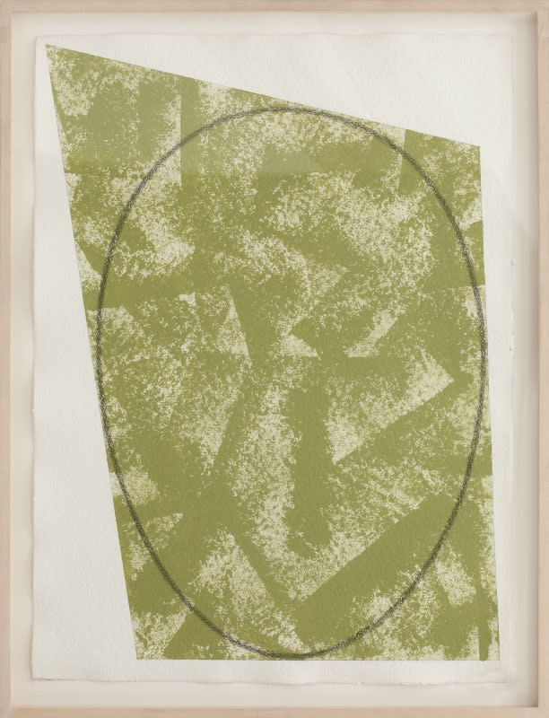 Robert Mangold, Untitled #6 (green), 1986