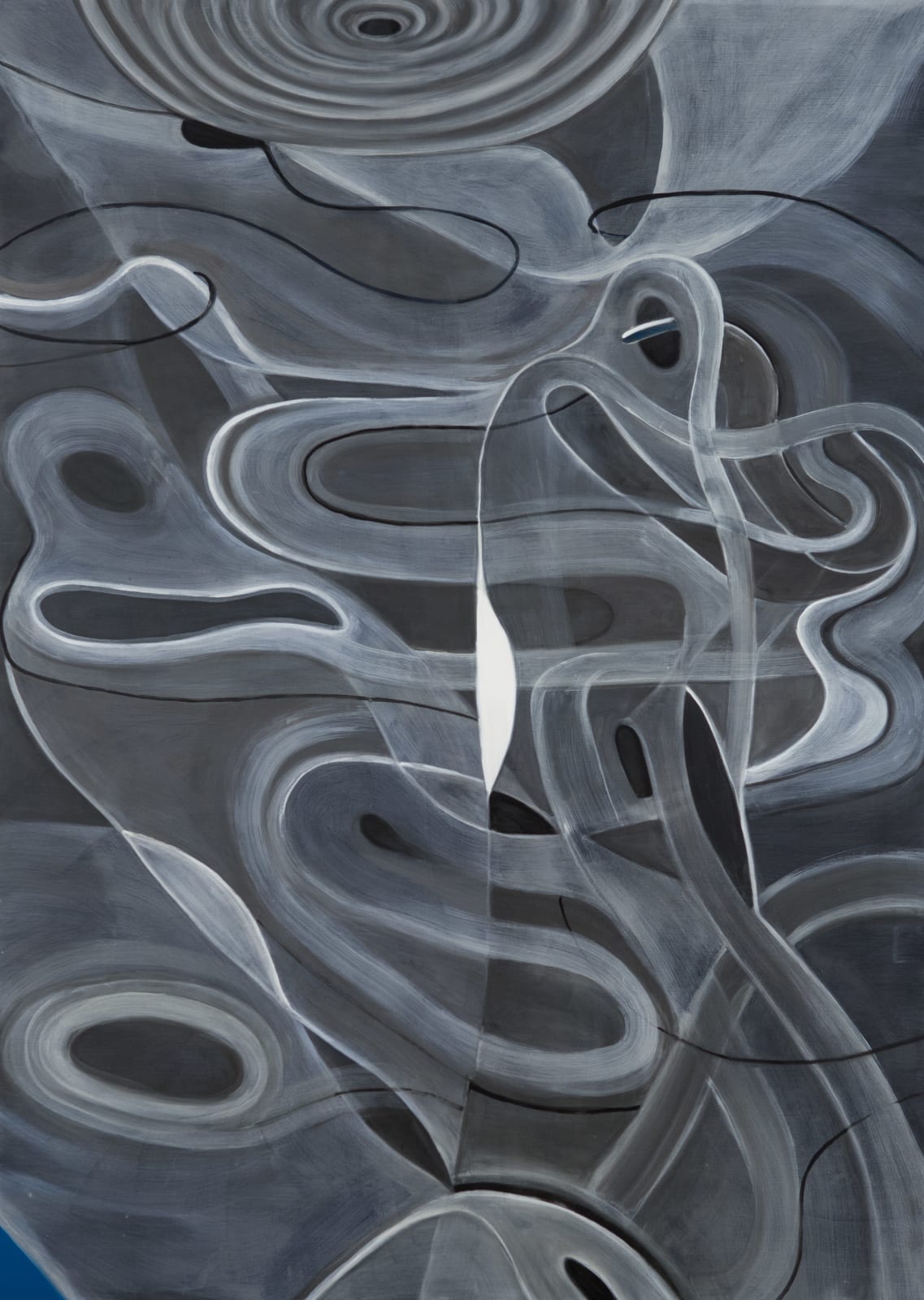 Ross Bleckner, Two Meet Again, 2024