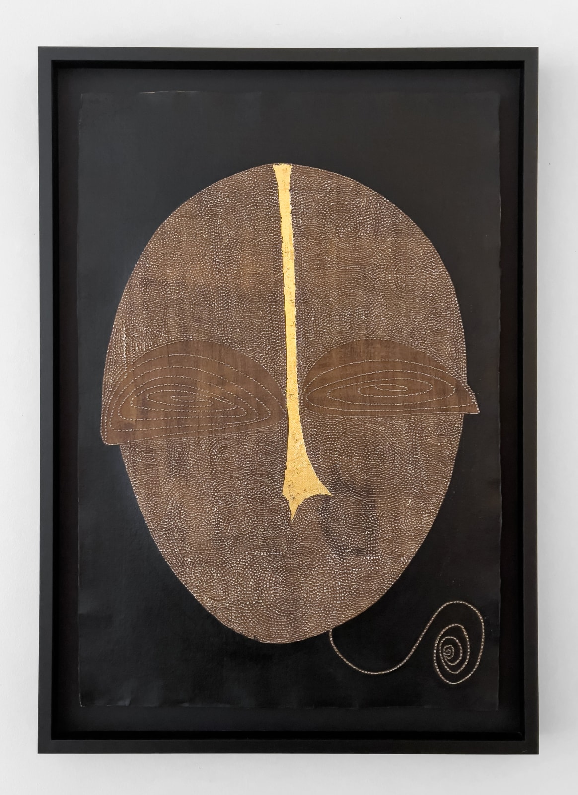 Victor Ehikhamenor, Palace Soothsayer I , 2024