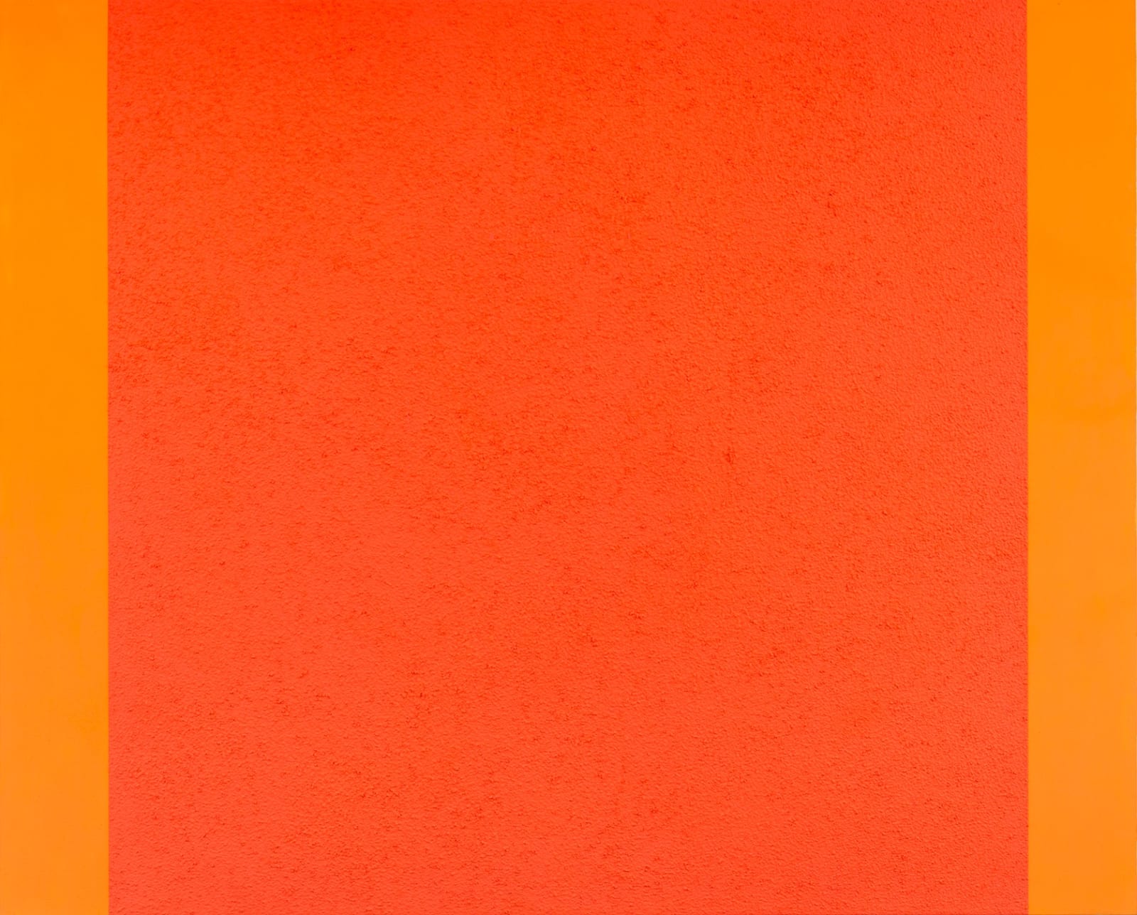 Peter Halley, Red Cell with Orange Background, 1985