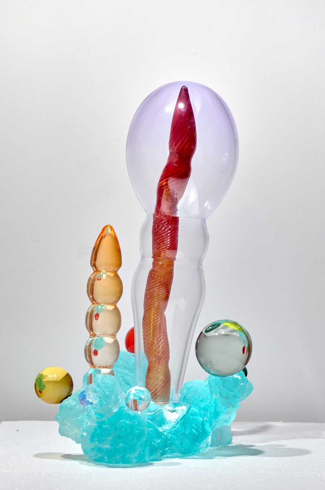 Arne Quinze, Wolfe Impact Glass, 2024