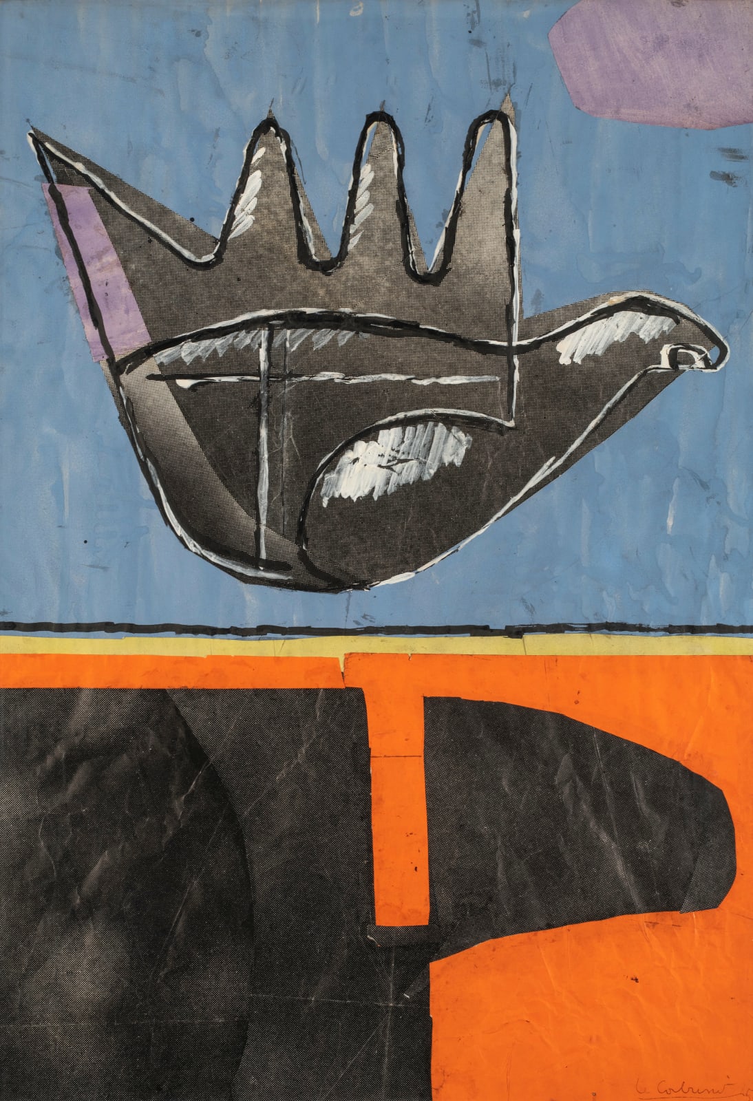 Le Corbusier, Main ouverte, 1957