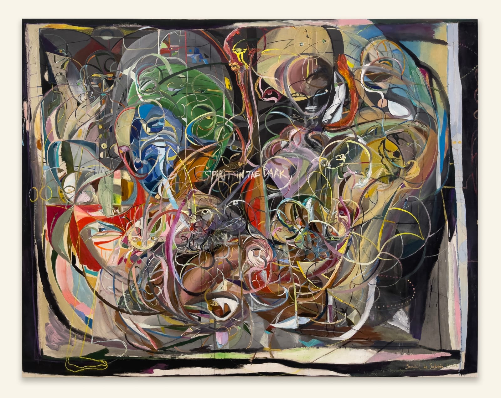 Samuel de Saboia, In Nature Nothing Exists Alone (Spirit in the Dark), 2024