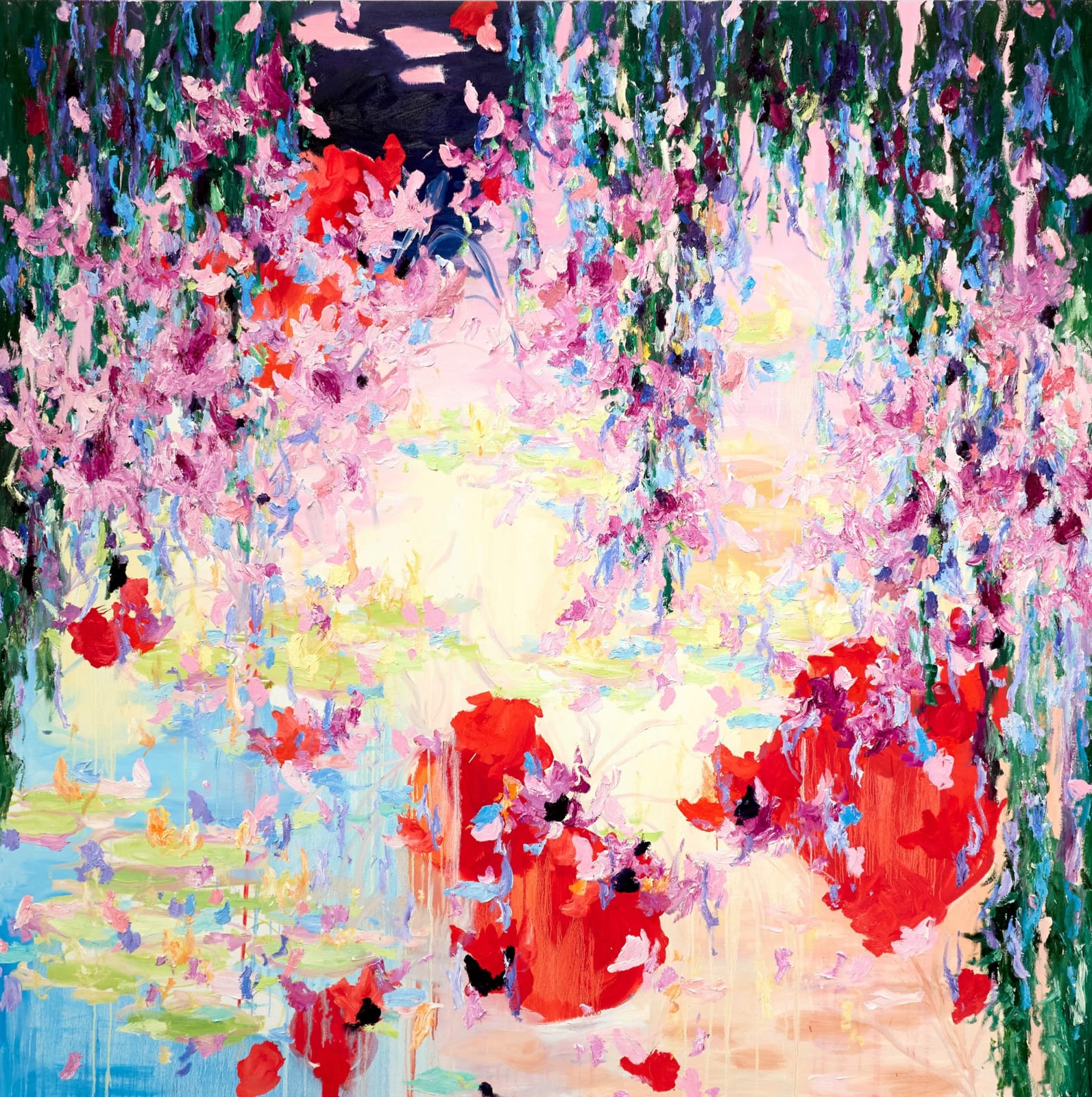 Arne Quinze, WildflowerField Ipomoea Hederifolia, 2023