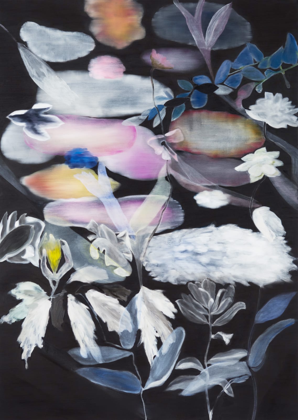 Ross Bleckner, A Year of Conquering Negative Thinking, 2021