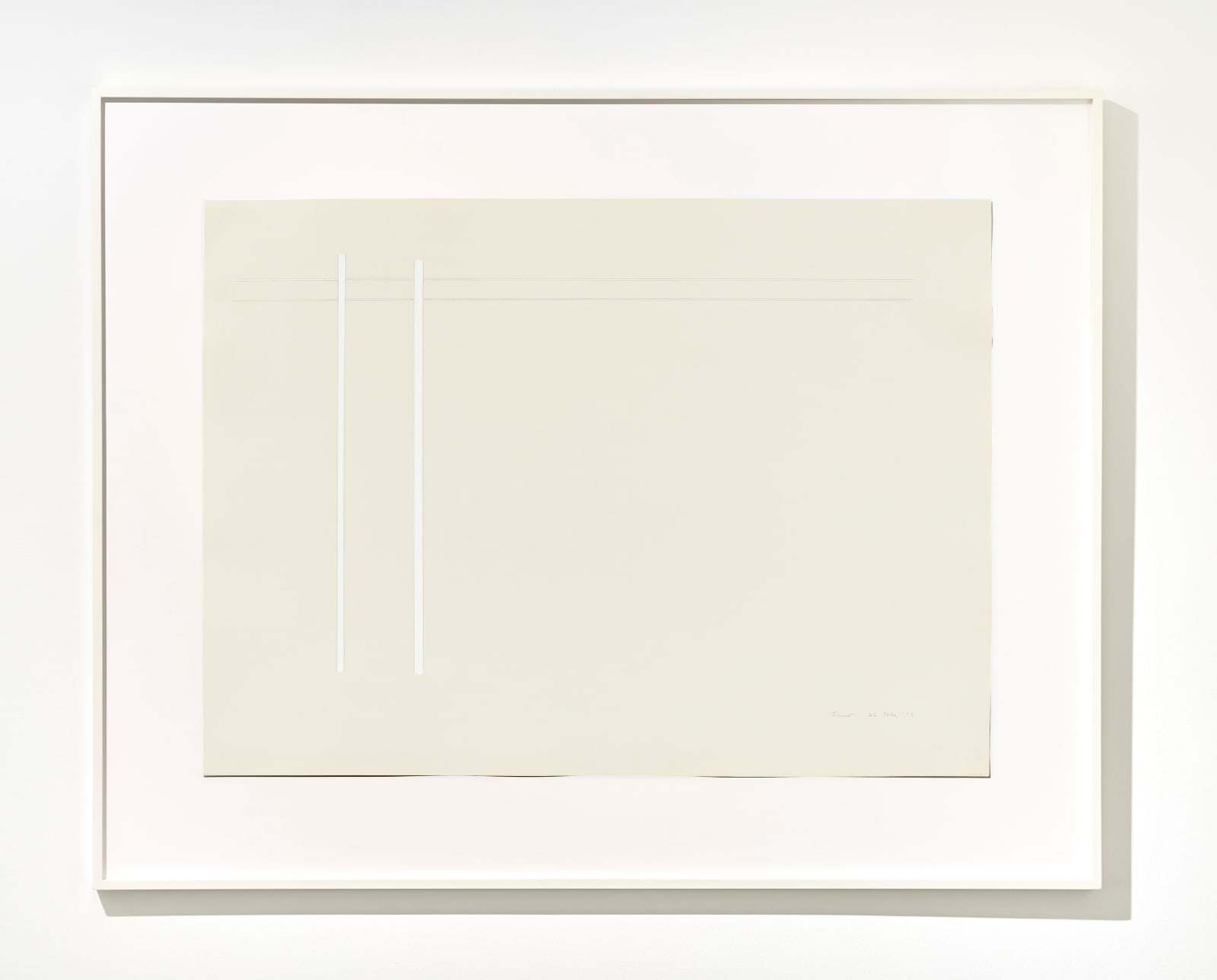 Anne Truitt, 26 July '73, 1973