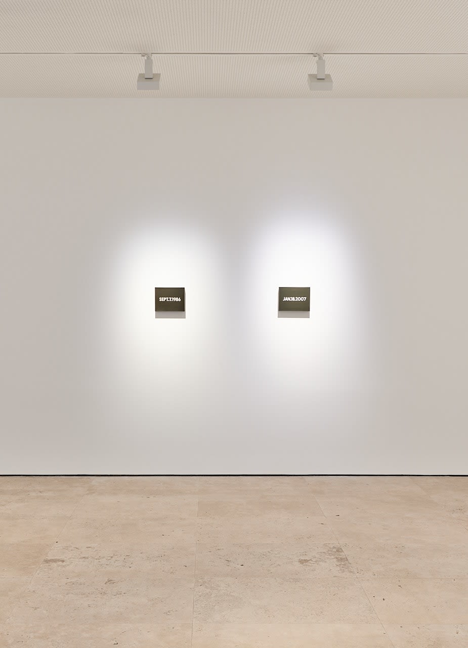 On Kawara, 7.sept.1986, 1986