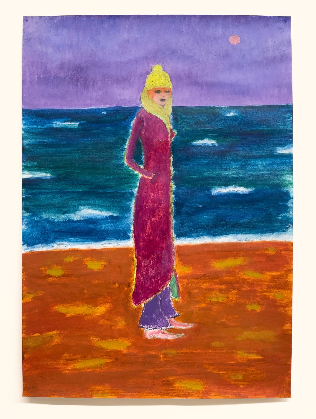Kasper Sonne, Study for Figure on a Beach, 2023