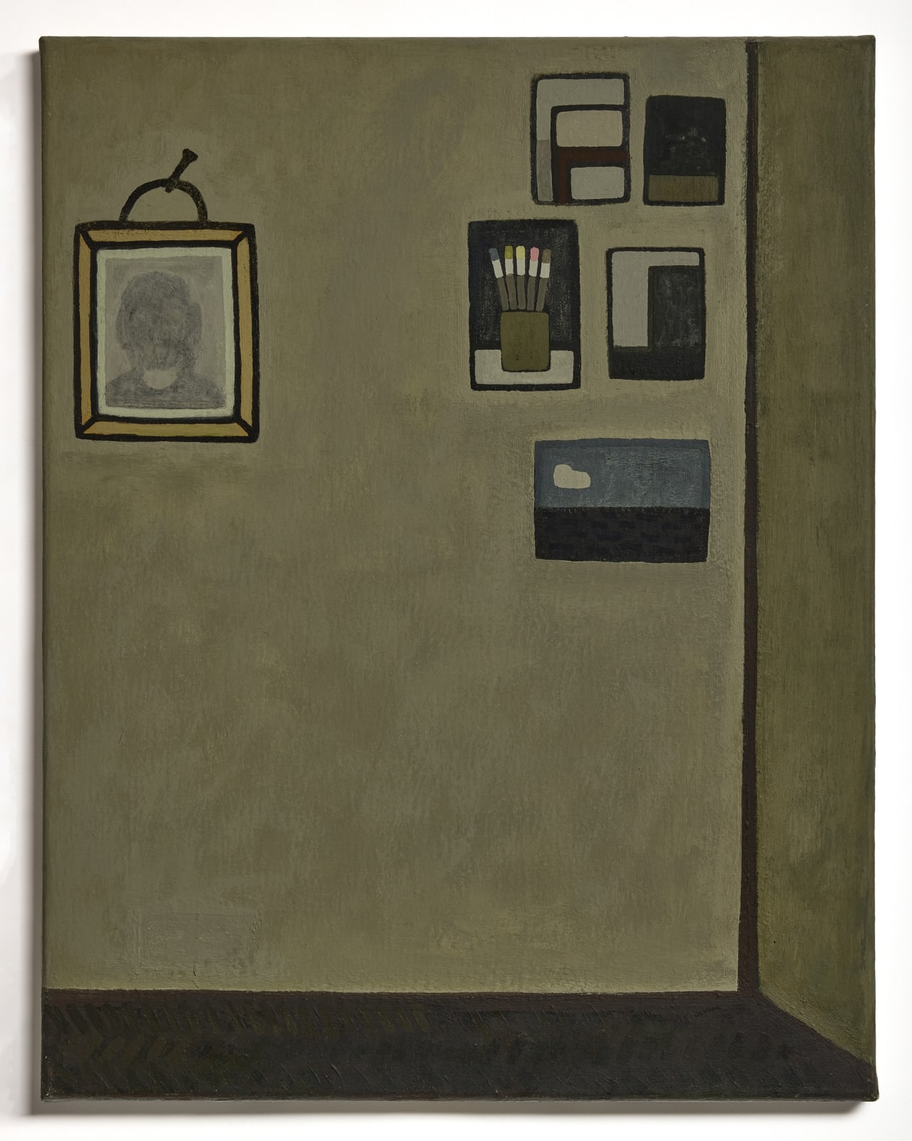 William Wright, The Mirror in the Studio, 2022