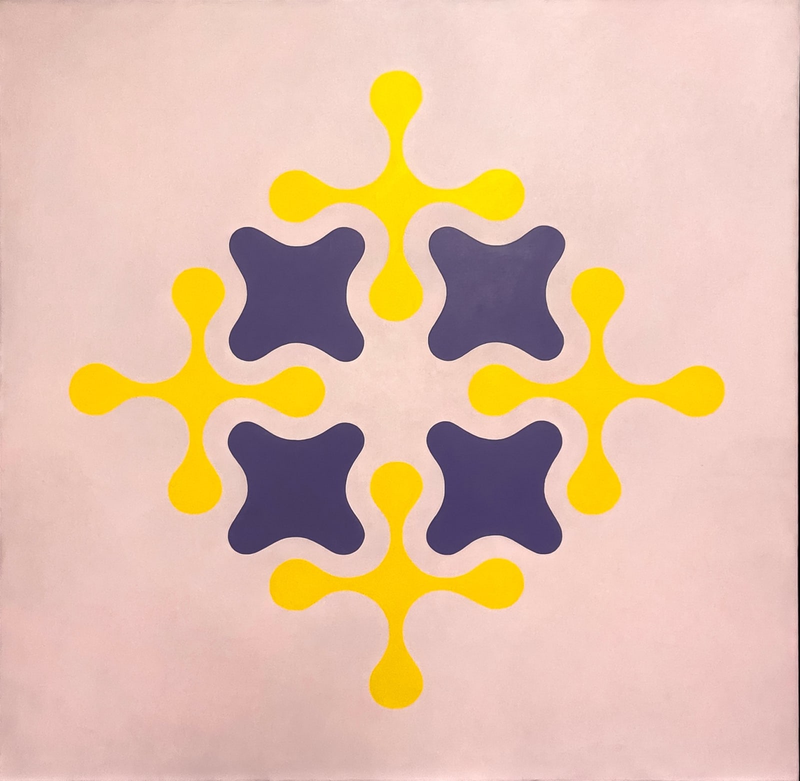 Philip Taaffe, Crucifixion, 1985
