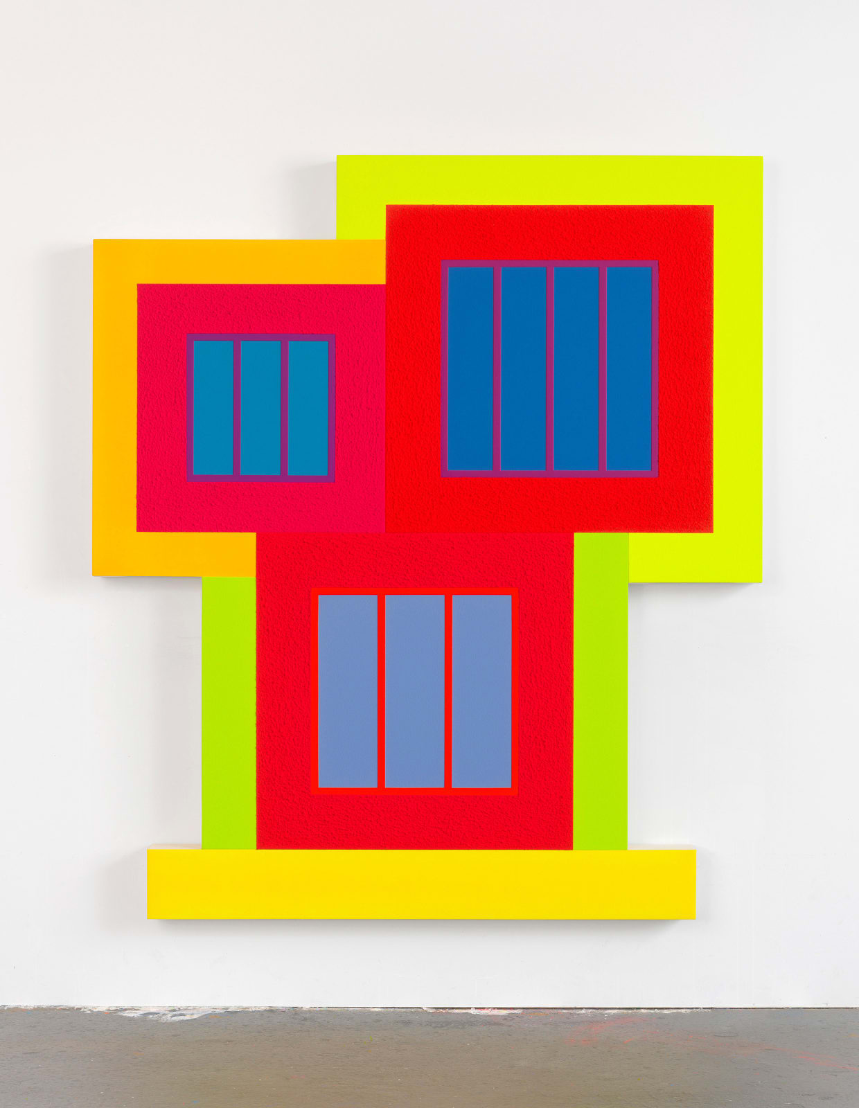 Peter Halley, Crush, 2022