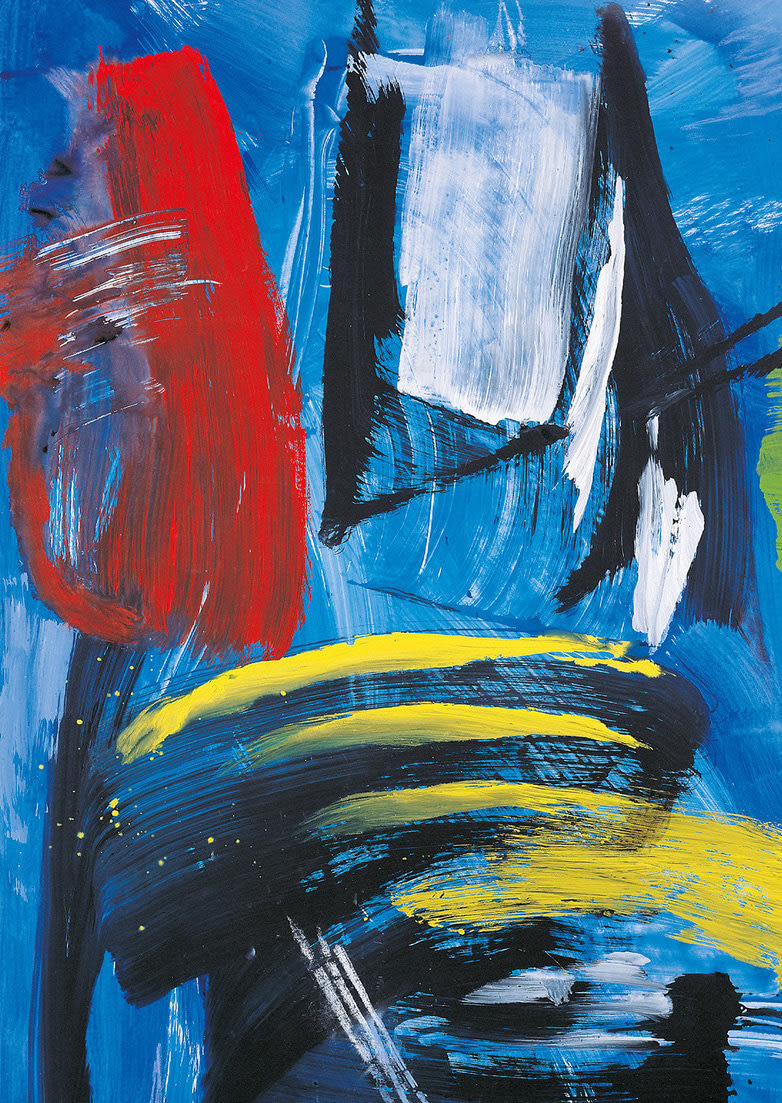 Gérard Schneider, Untitled, 1985
