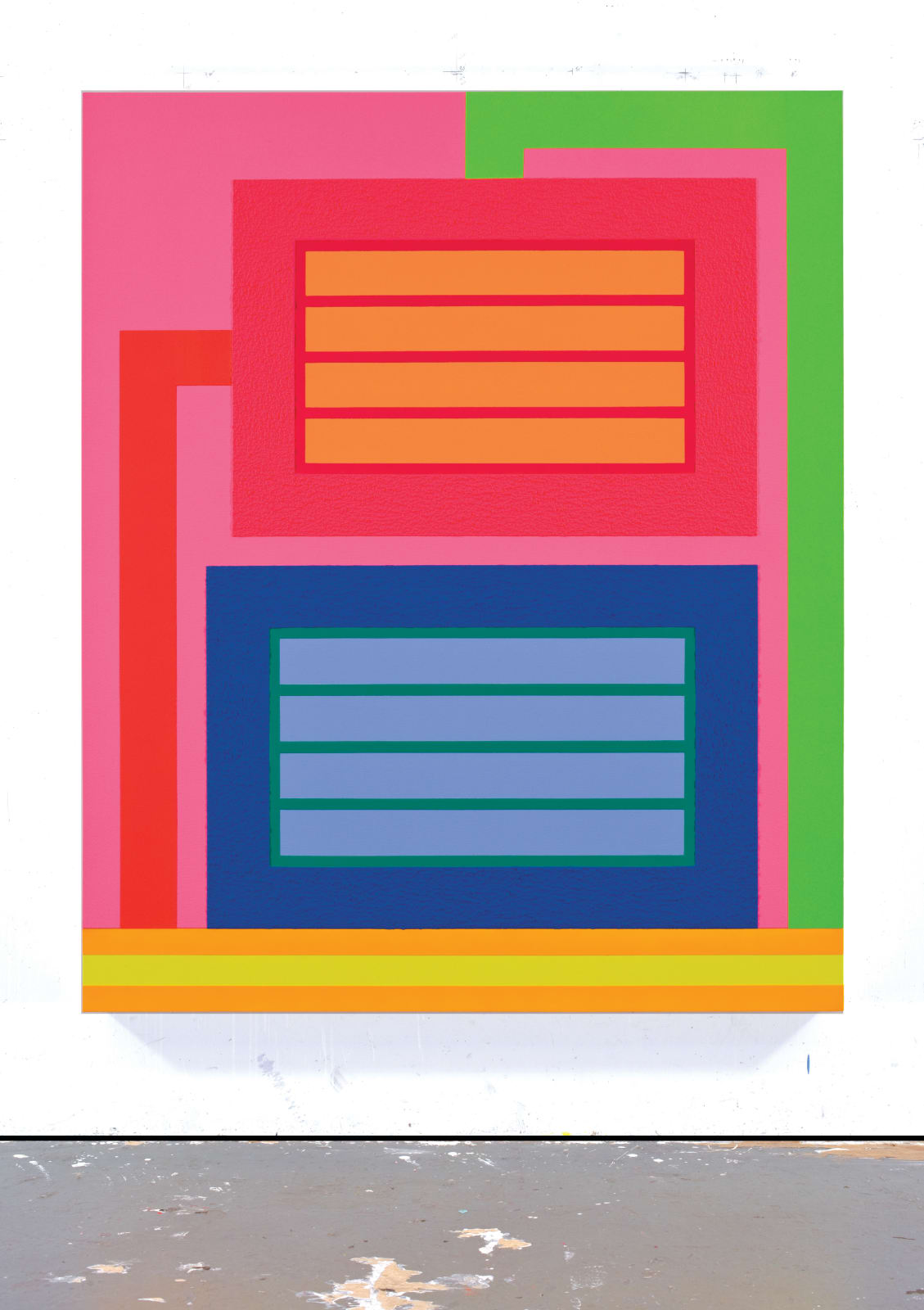 Peter Halley, Untitled, 2010