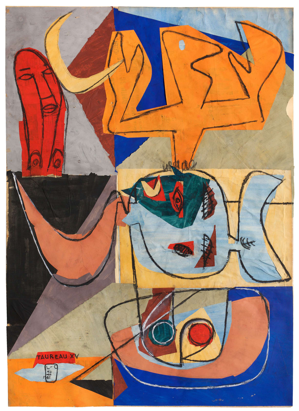 Le Corbusier, Taureau XV, 1961