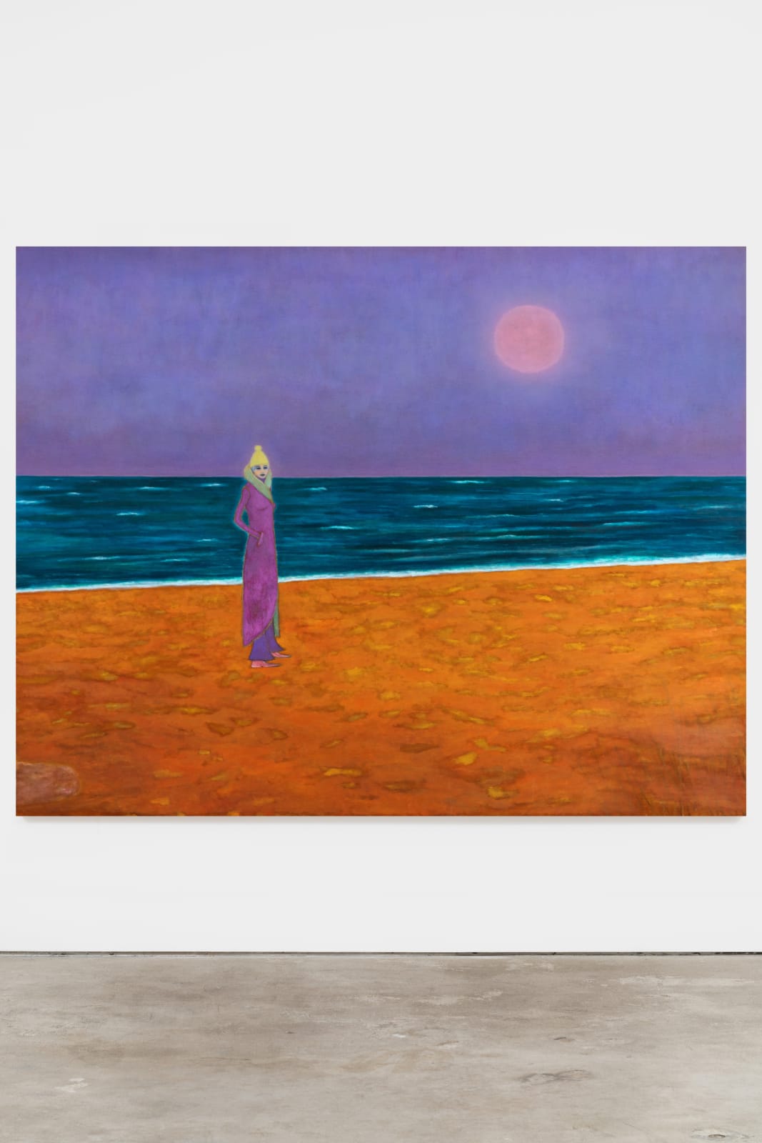Kasper Sonne, Figure on a Beach, 2023