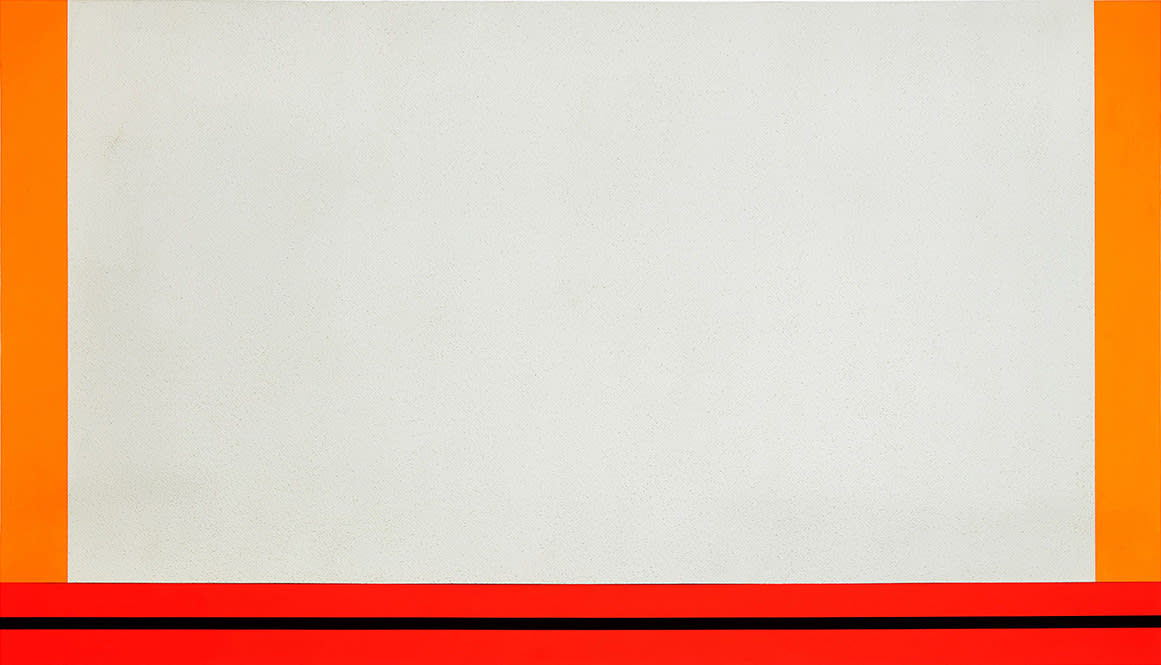 Peter Halley, White Cell with Conduit, 1987
