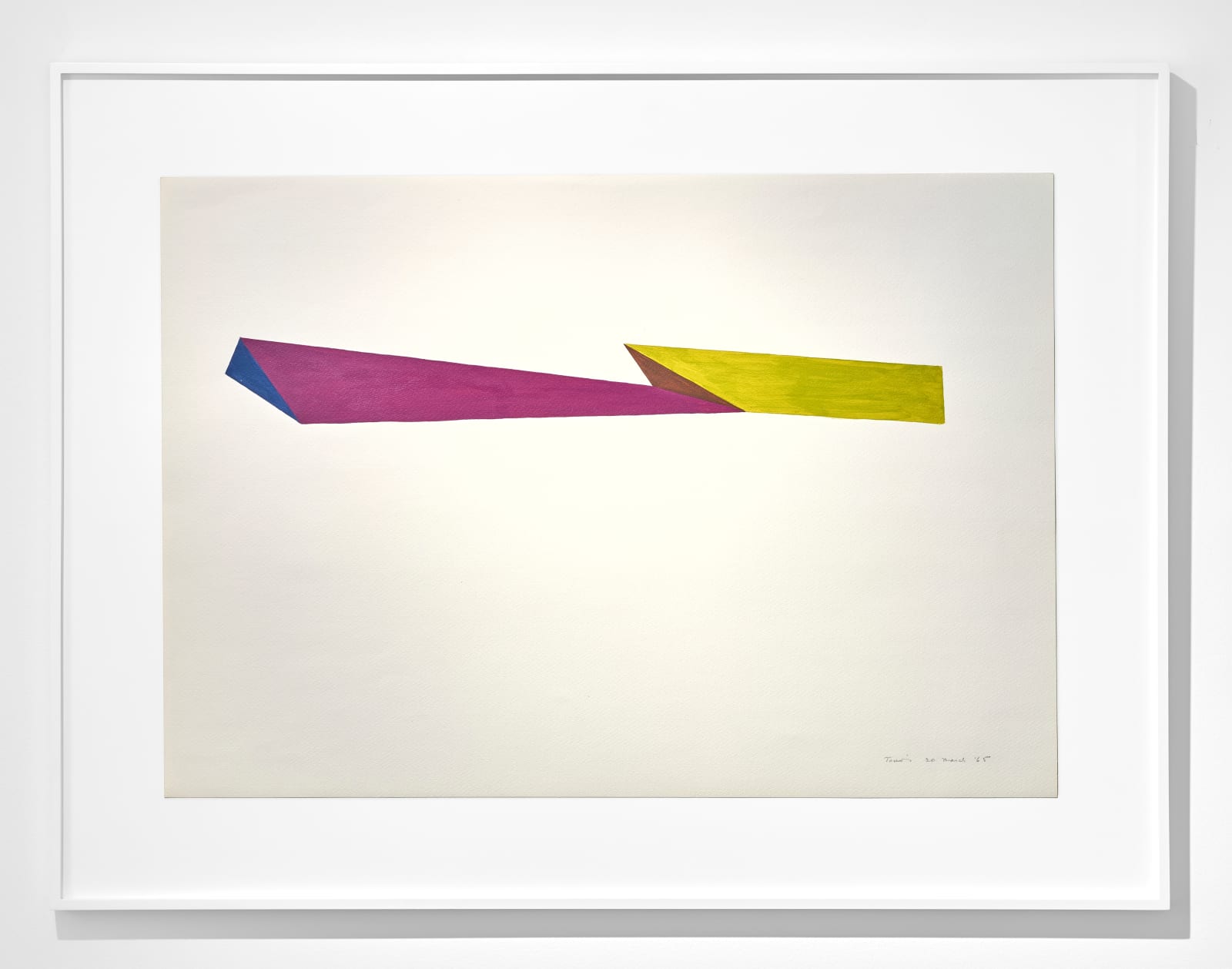 Anne Truitt, 30 March '65, 1965