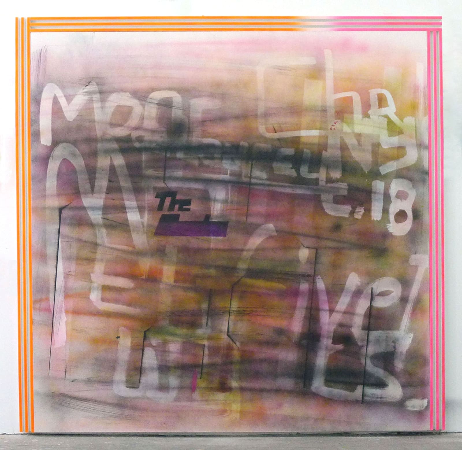 Wendy White, The Eastmans (188), 2011-12