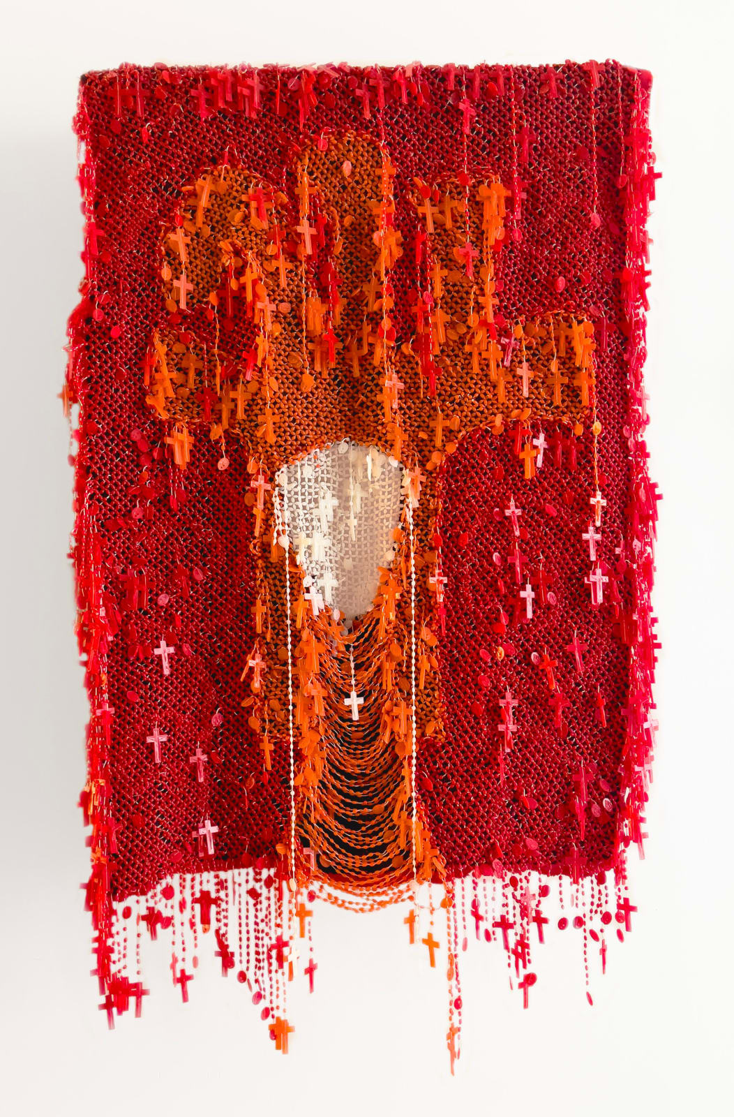 Victor Ehikhamenor, Royal Totem II, 2024
