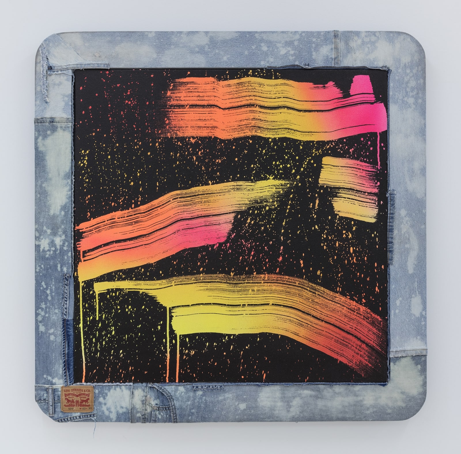Wendy White, American Bleach Effect (Oil Slick 12), 2018