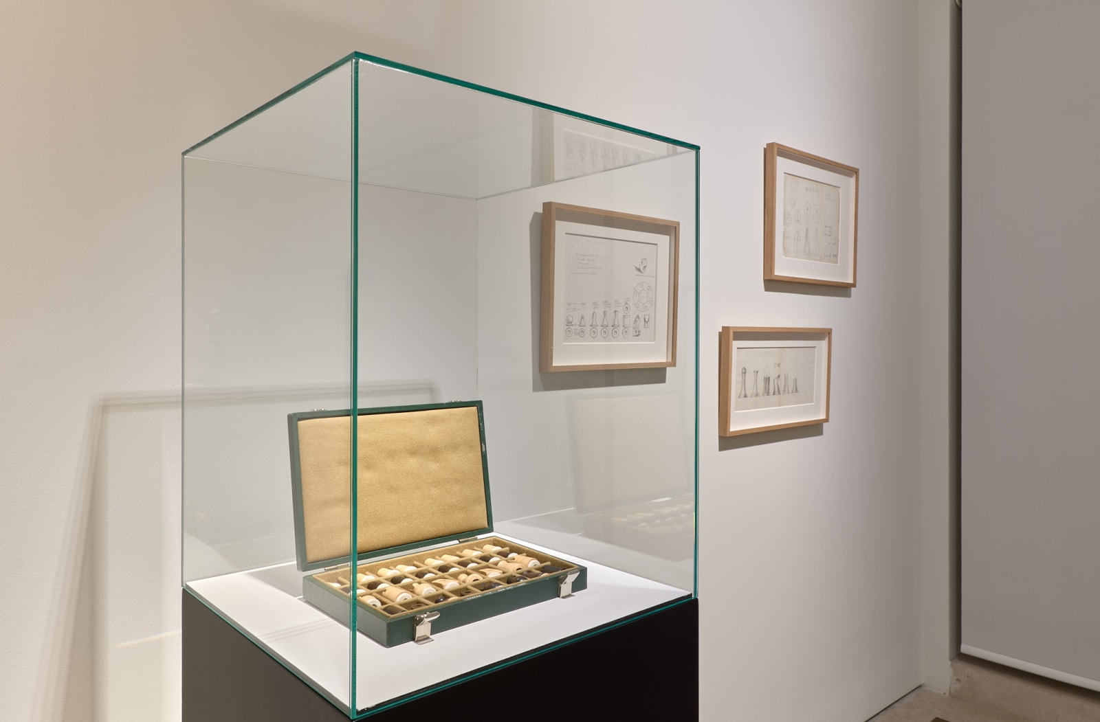 Man Ray, 1969 Wood Chess Set and Presentation Case, 1969-71