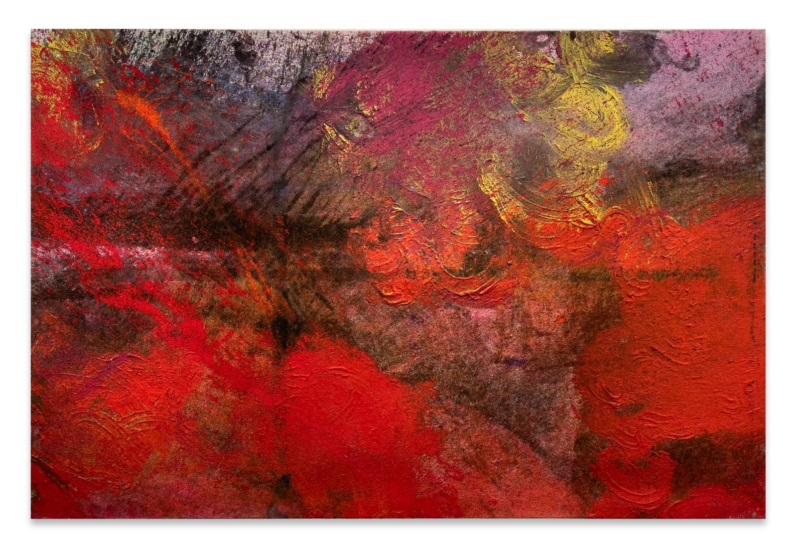 Hermann Nitsch, Schüttbild (BFII_14_21), 2021