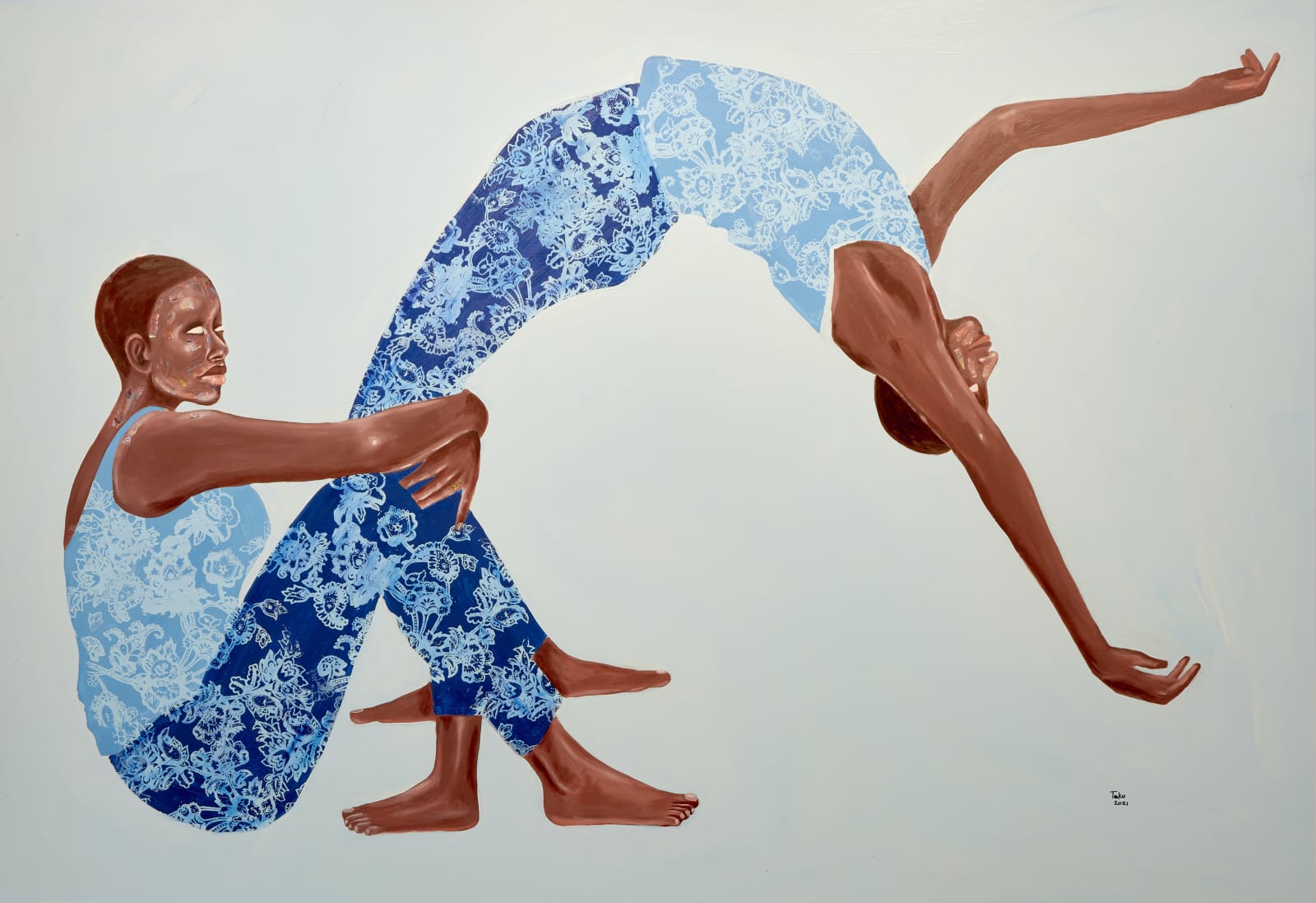 Emmanuel Taku, Teal Sister’s Keeper, 2021