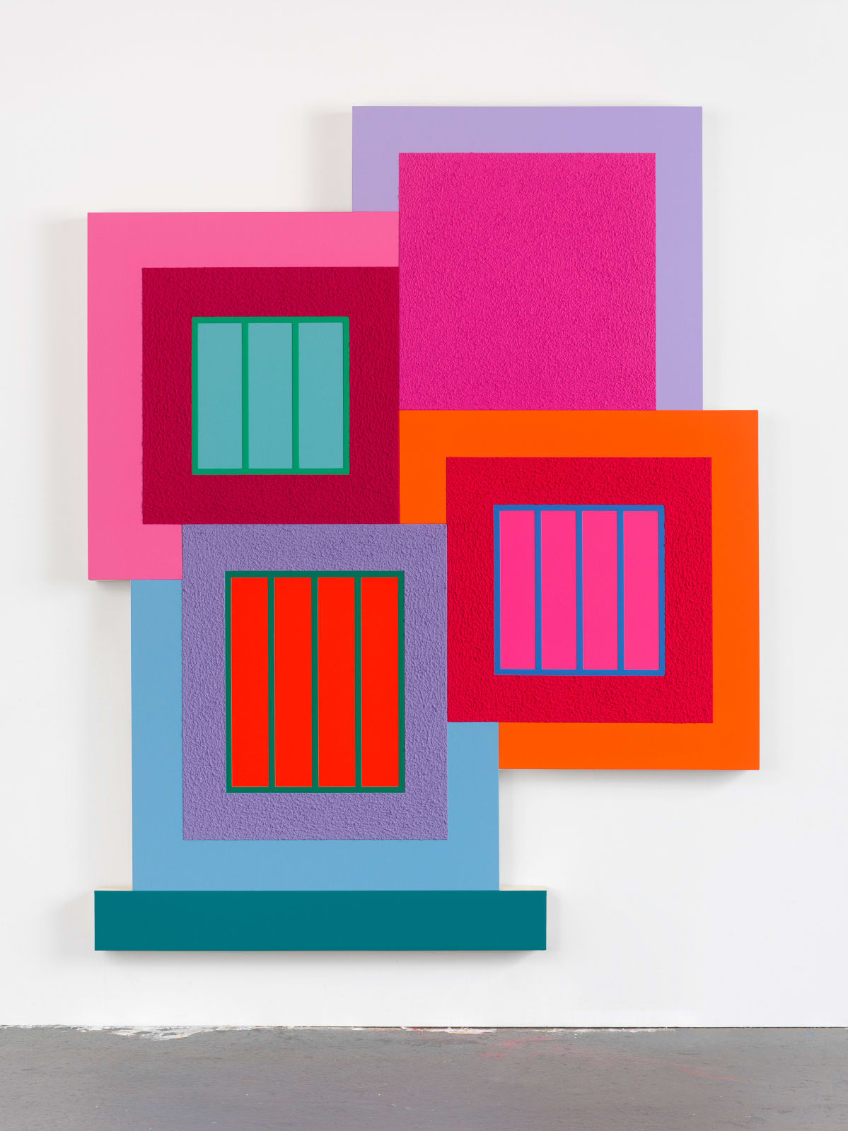 Peter Halley, Incantation, 2022