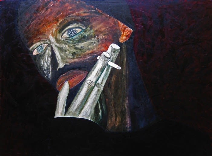 C von Hassett, smoker