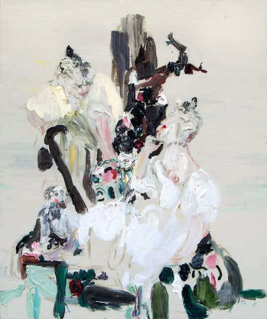 Allison Schulnik, Misfits (Porcelain), 2007