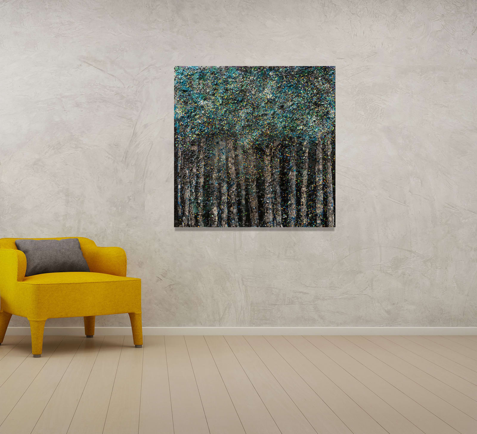 Haleh Mashian, Azul, 2019