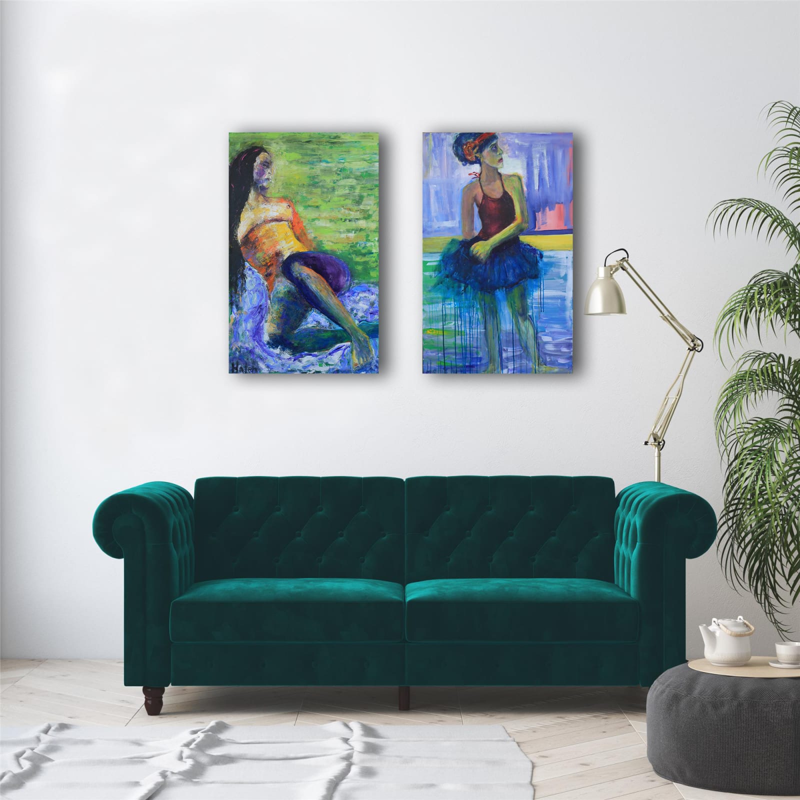 Haleh Mashian, Colorful Recline