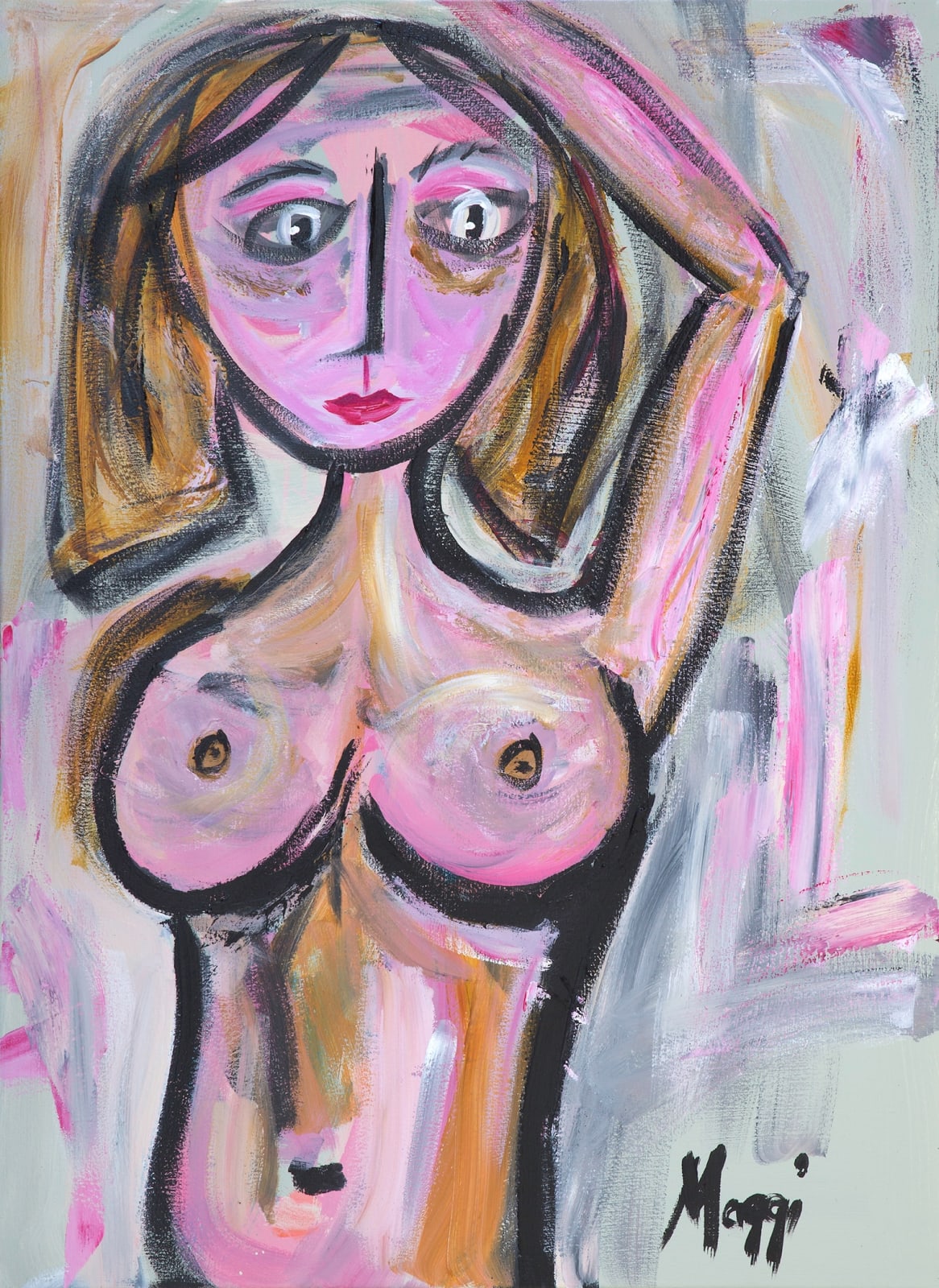 Maggi Hodge, reflected, 2019