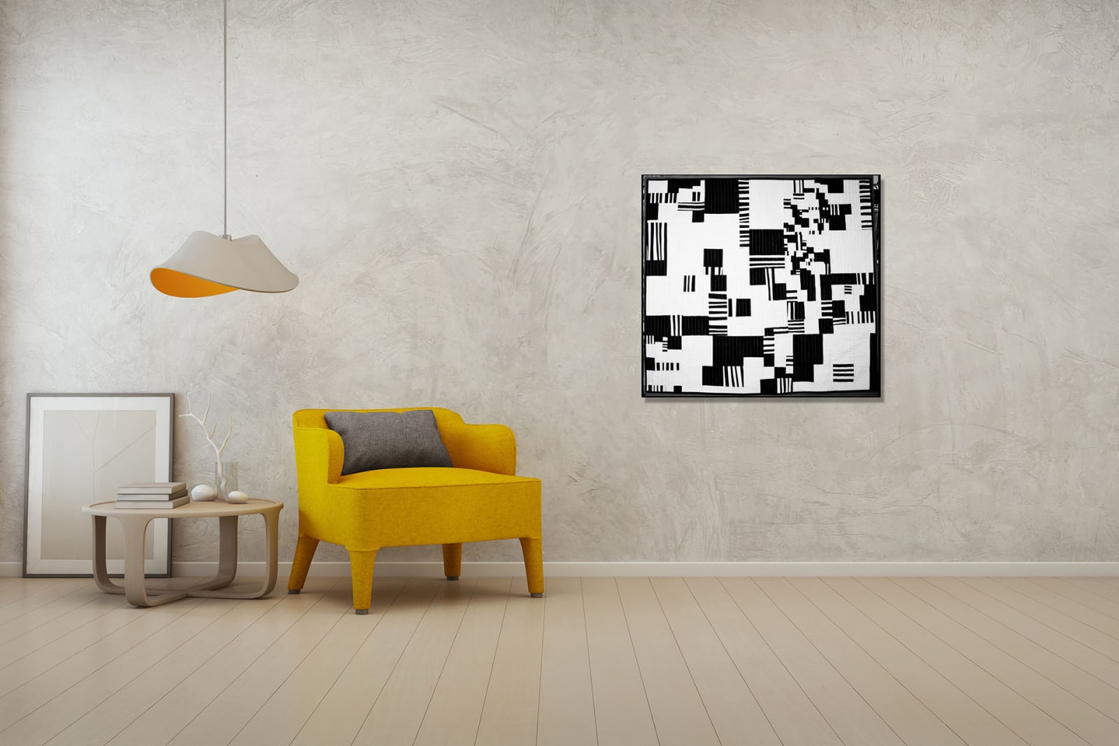 Lavaille Campbell, Black and White Improv, 2017