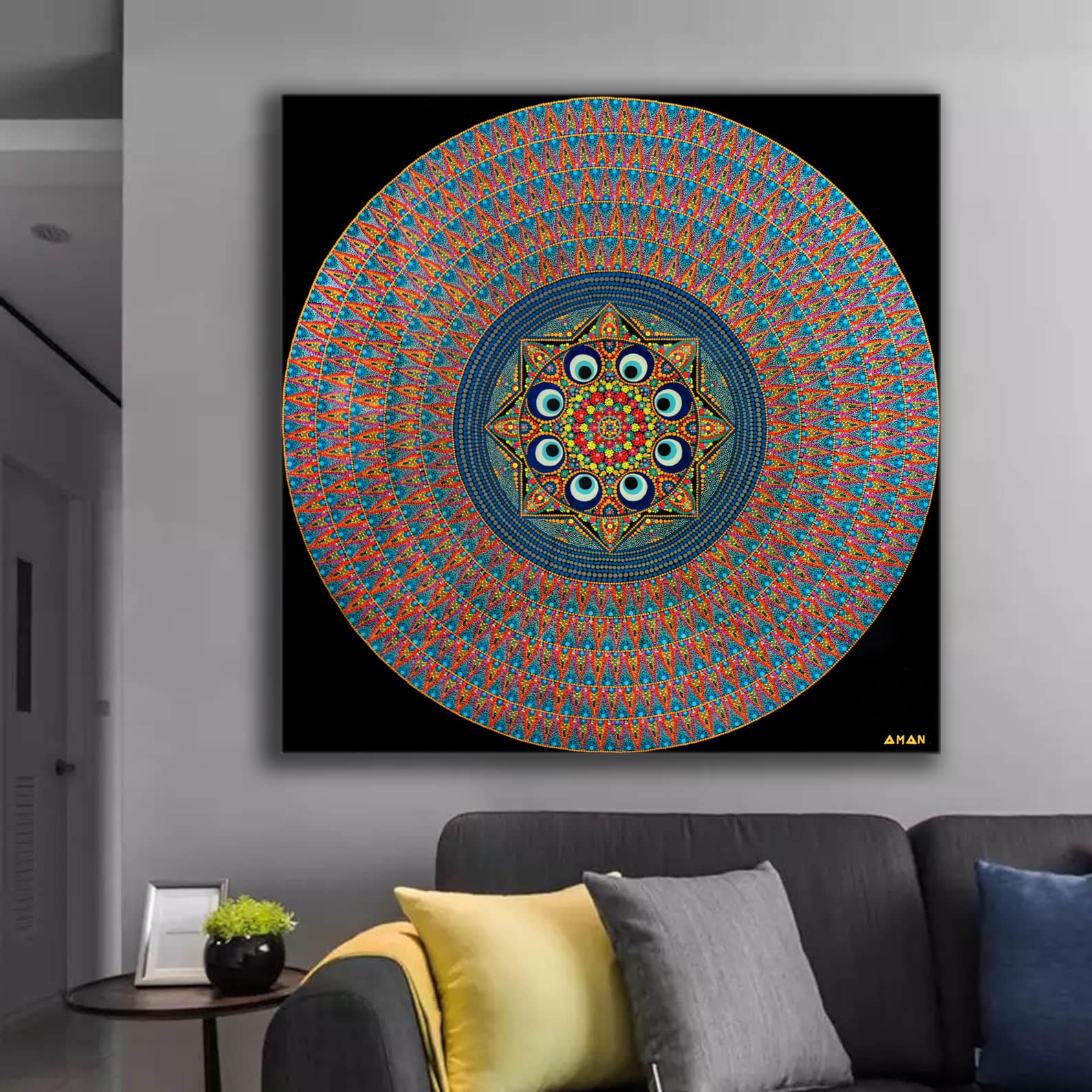 Aman Shekarchi, The Nazar Mandala , 2018