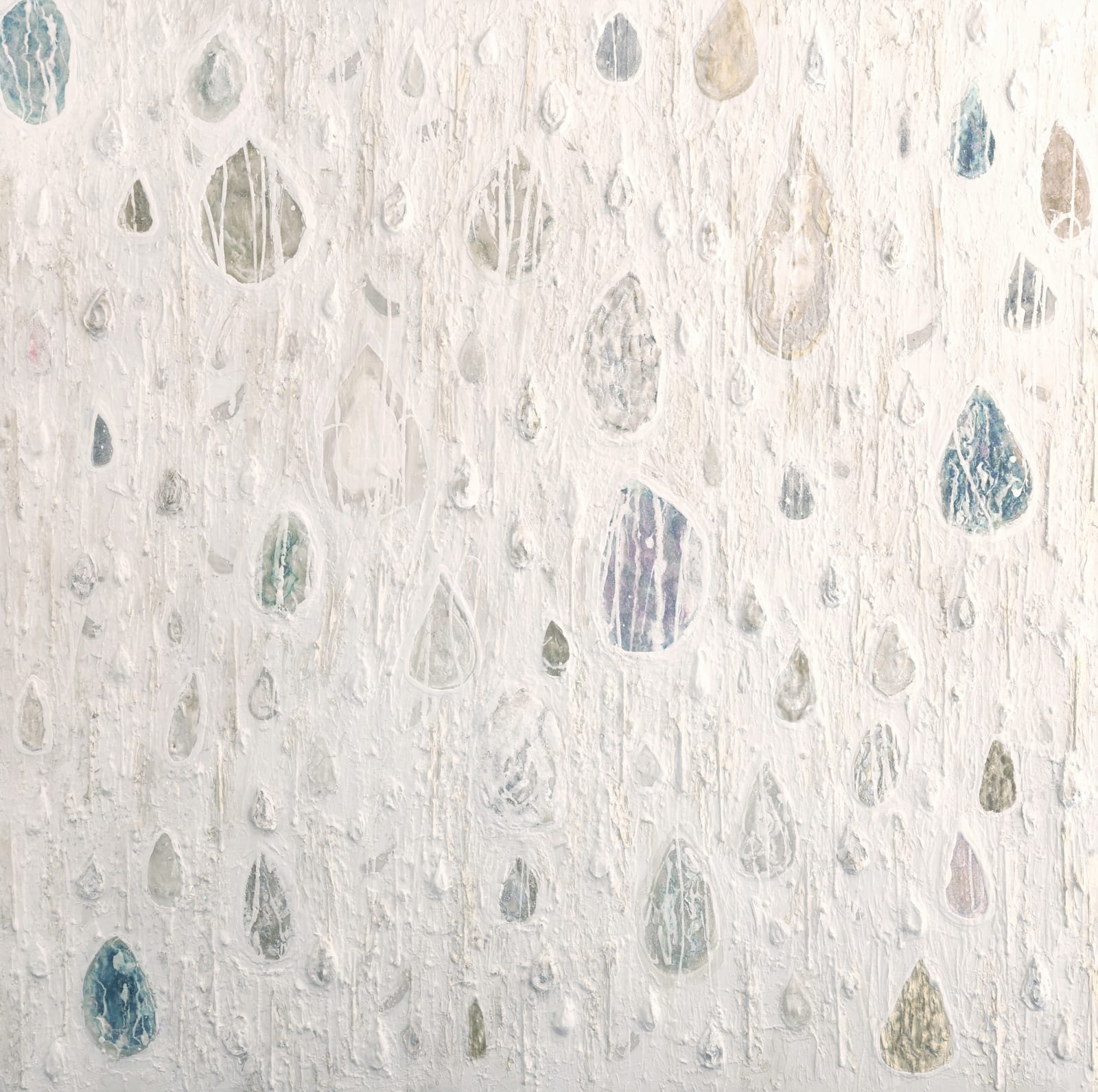 Haleh Mashian, Jeweled White Tears, 2018