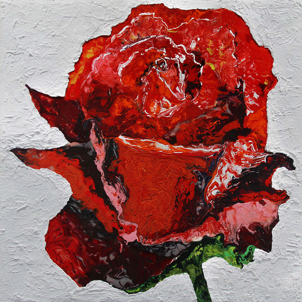 Haleh Mashian, Red Rose, 2016
